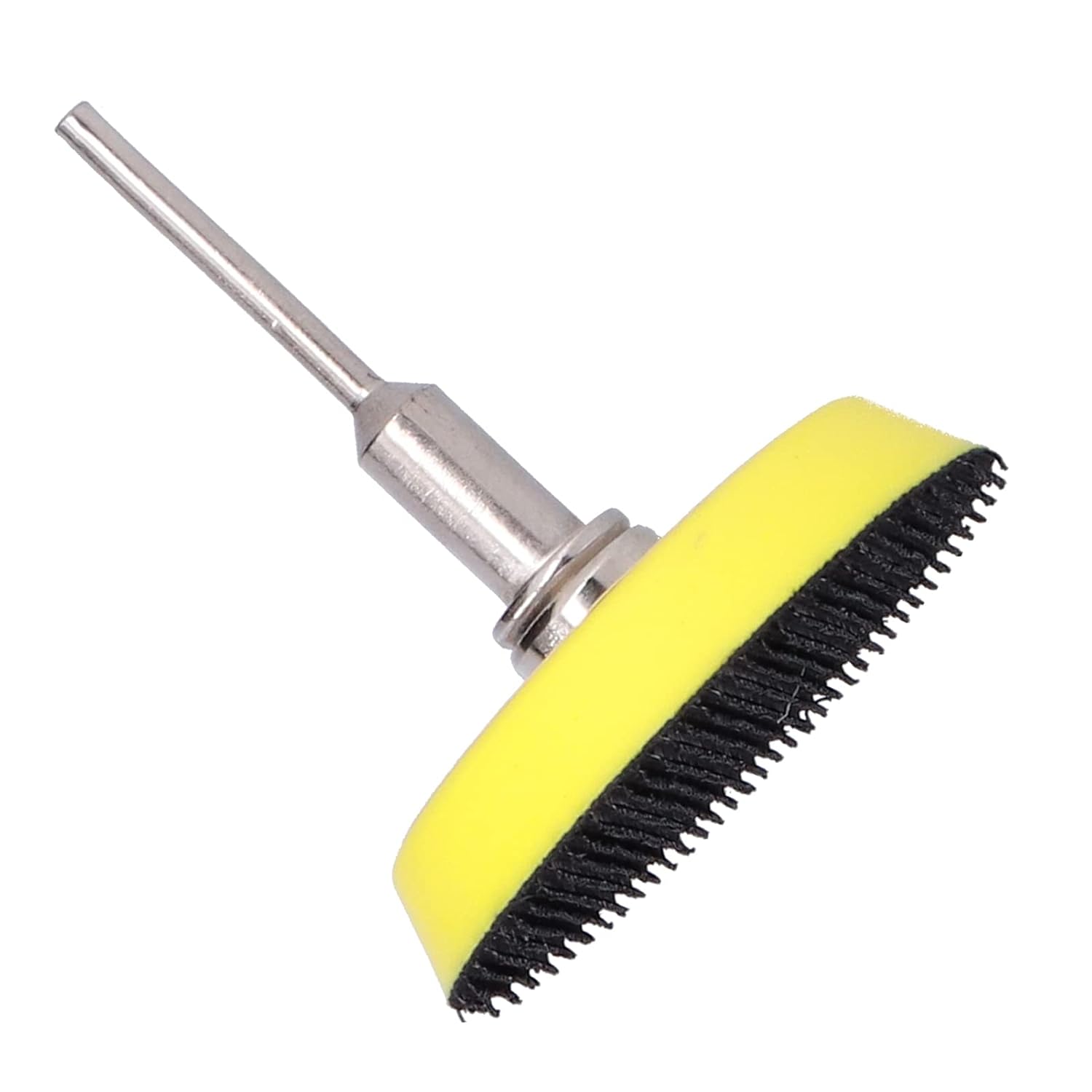 YWBL-WH Hook and Loop Backing Pad, High Speed Steel Sanding Disc Pad with 3mm Shank for Polishing and Buffing Drill Attachments