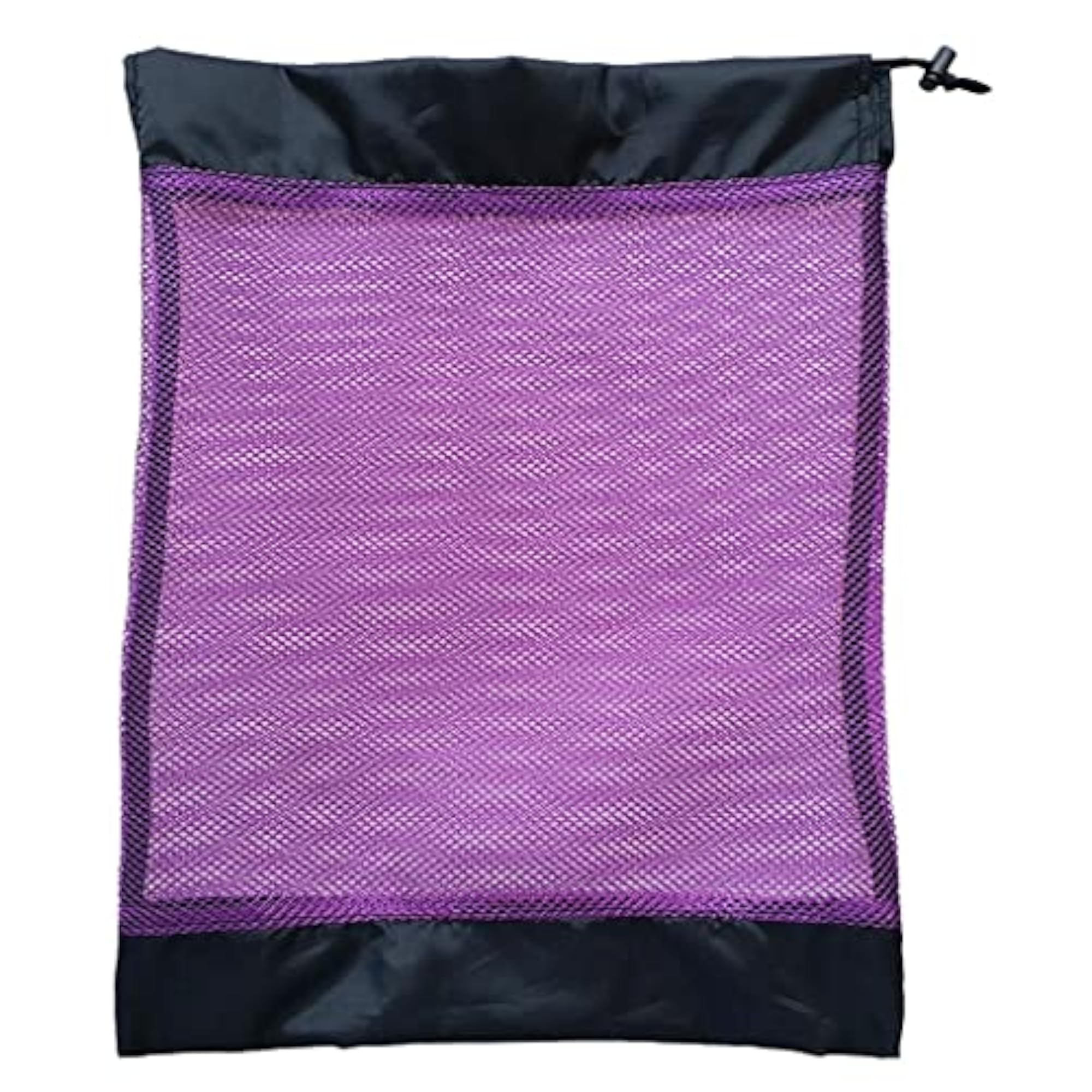 Mesh Drawstring Pouch for Water Sports, Purple