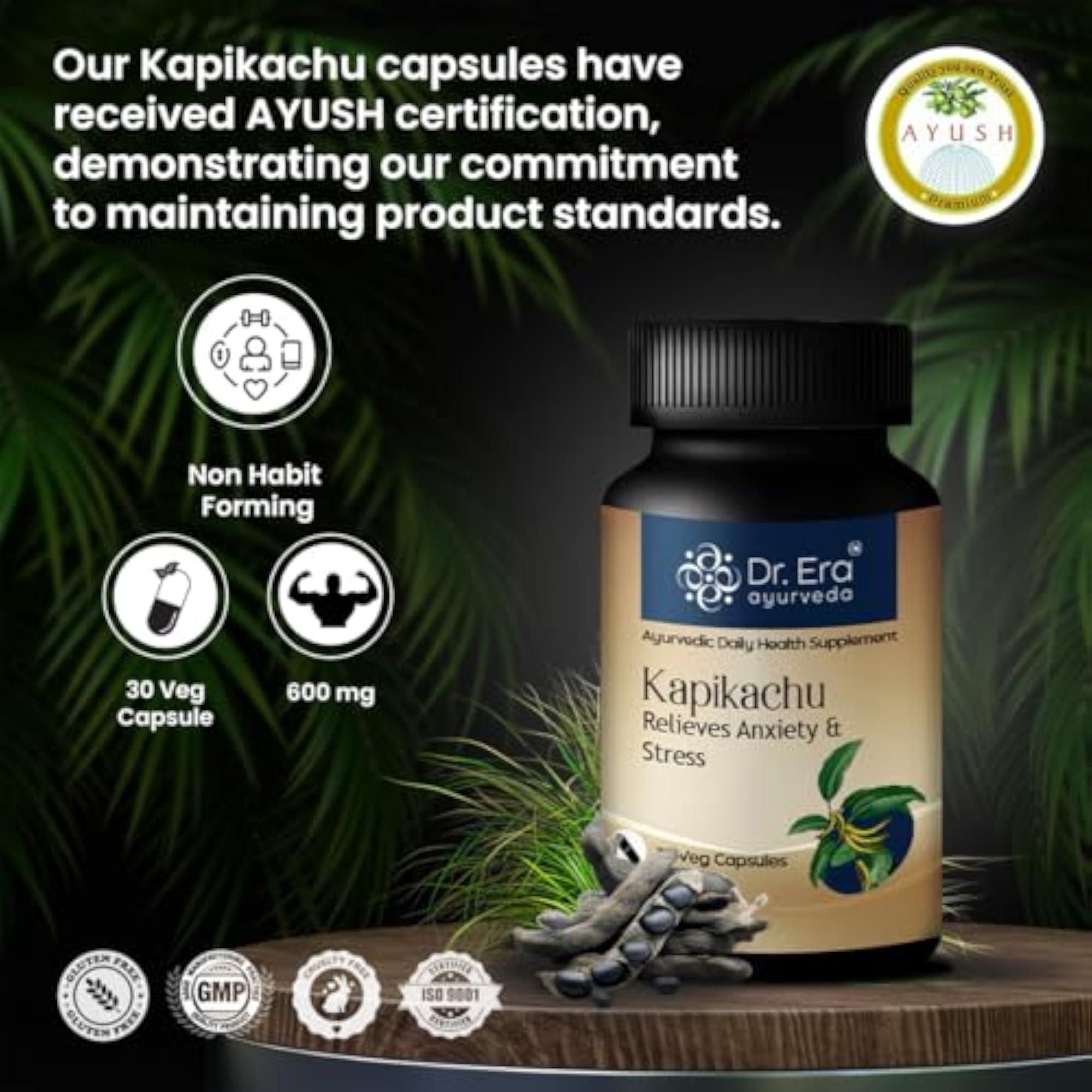 Dr. Era Ayurveda Kapikachu Capsule