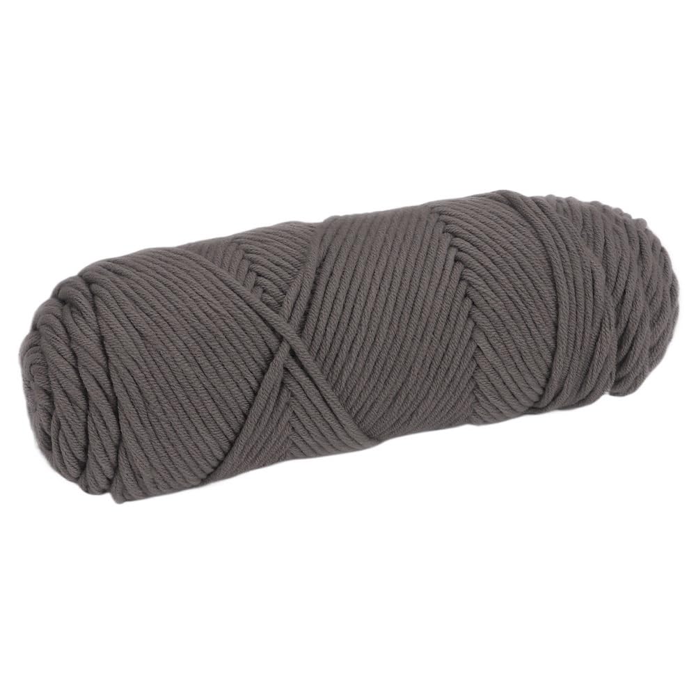 Lanas para Crochet 5 piezas de hilo algodón 17,63 oz/500 g, grueso estambre ligero(Color10)