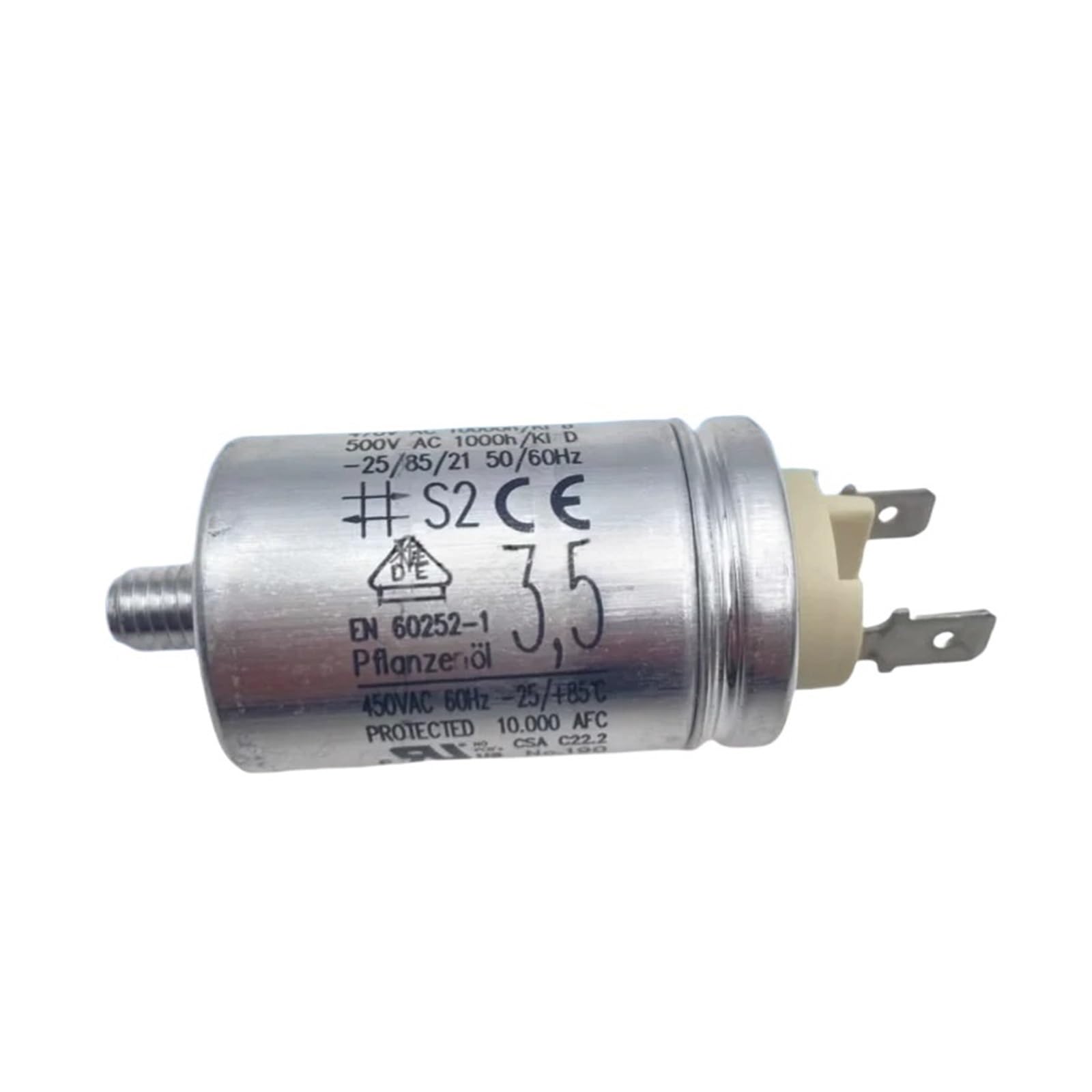 Condensateur 3,5 uF haute tension 500V pour un démarrage moteur stable