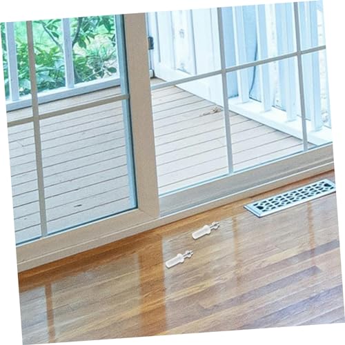 Kit de herrajes para puerta plegable de 4 piezas con pivotes superiores para puerta francesa, construcción metálica fácil de instalar miniatura 7