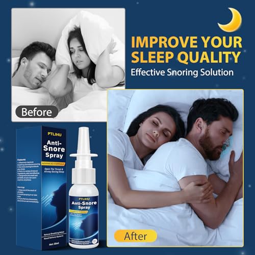 Effective Anti Snoring Devices, Snoring Solution Spray, Fast Absorption for Better Sleep, Anti Snoring Spray for Breathing Relief, Open The Throat & Air Passage During Sleep, 30ml - Thumbnail 7