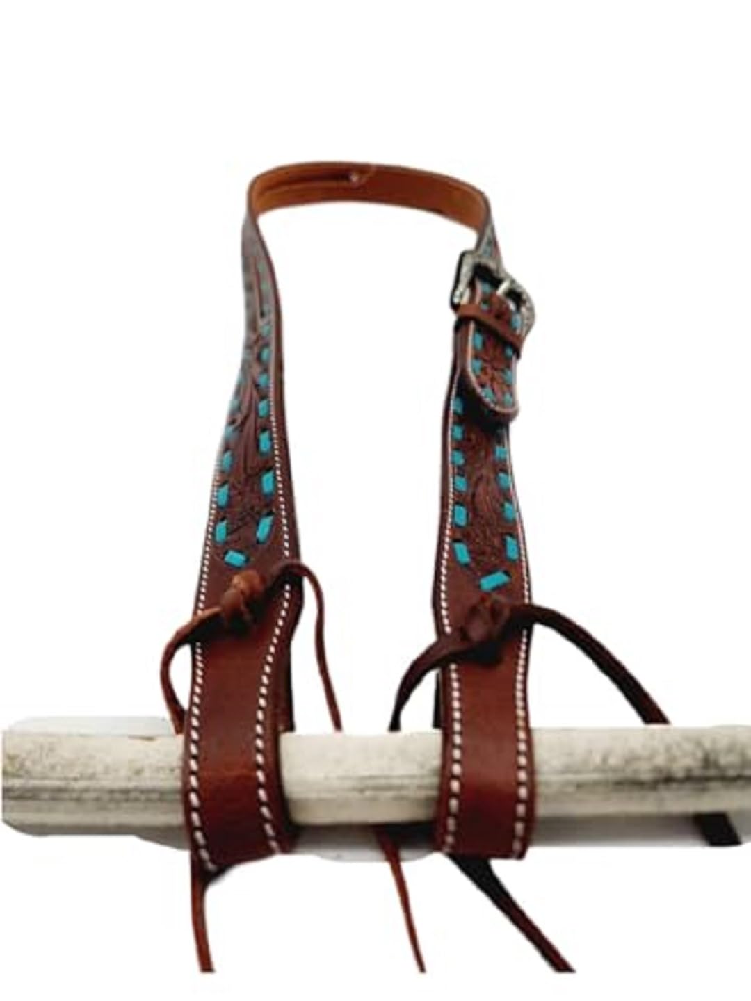 Ranch Hand Headstall - Handcrafted Leather Bridle for Horses