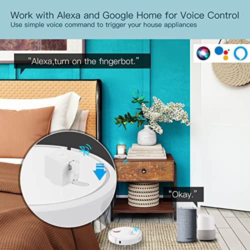 Moes Tuya Bluetooth Hub Link Fingerbot To Wi-Fi (Support 2.4Ghz) Compatible With Alexa, Google Home, Ifttt And Timmer Control, One Gateway Can Connect Multiple Fingerbots, Support Tuya Ble Device #TOP3