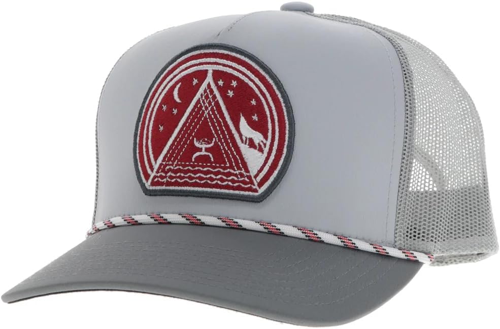 HOOEY Music Hat - Snapback Cap with Music Logo, Adjustable 5-Panel Casual Baseball Hat for Men & Women