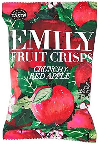Emily Fruit Crisps | Crunchy Apple | 12 x 30g