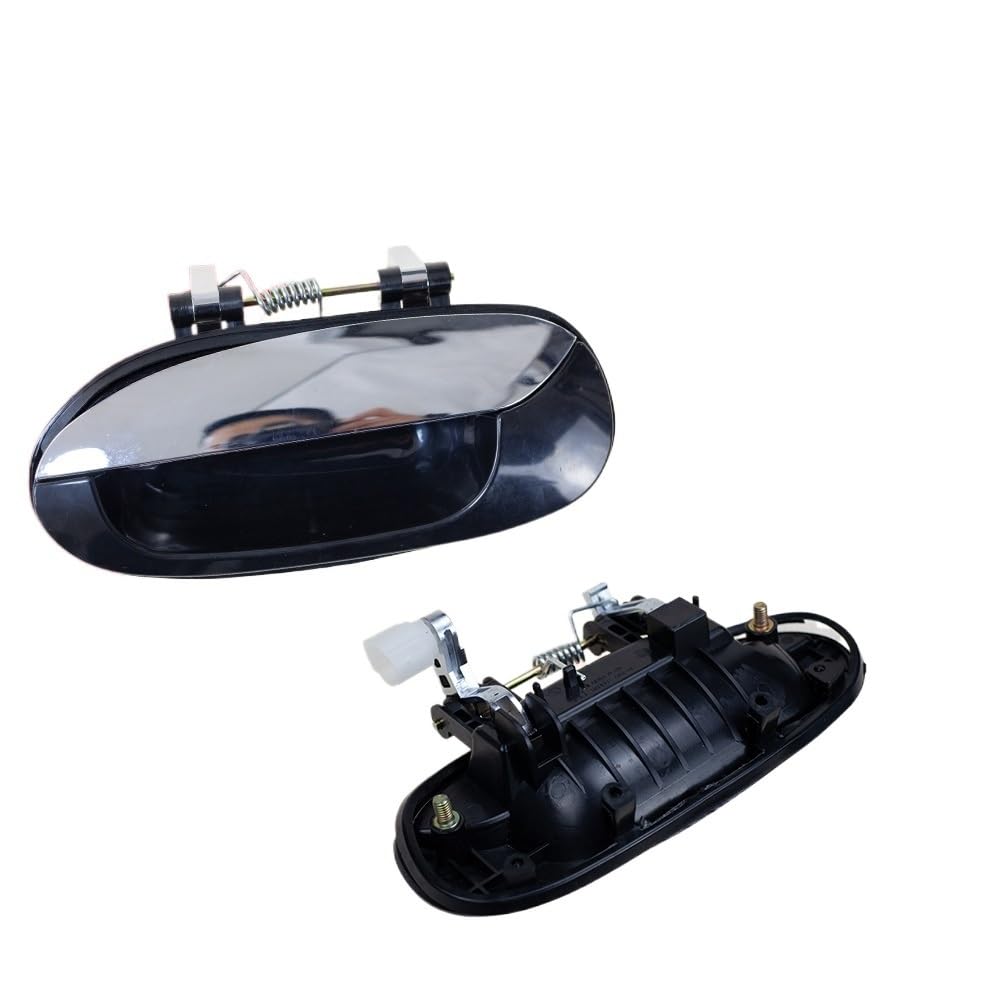 Zmyozdo Rear Left Automotive Parts Exterior Door Handle Chrome Rear Front Black For Kia For Carens(Rear Left)