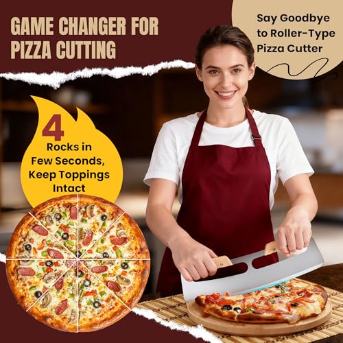 Gicyiit Rocker Pizza Cutter