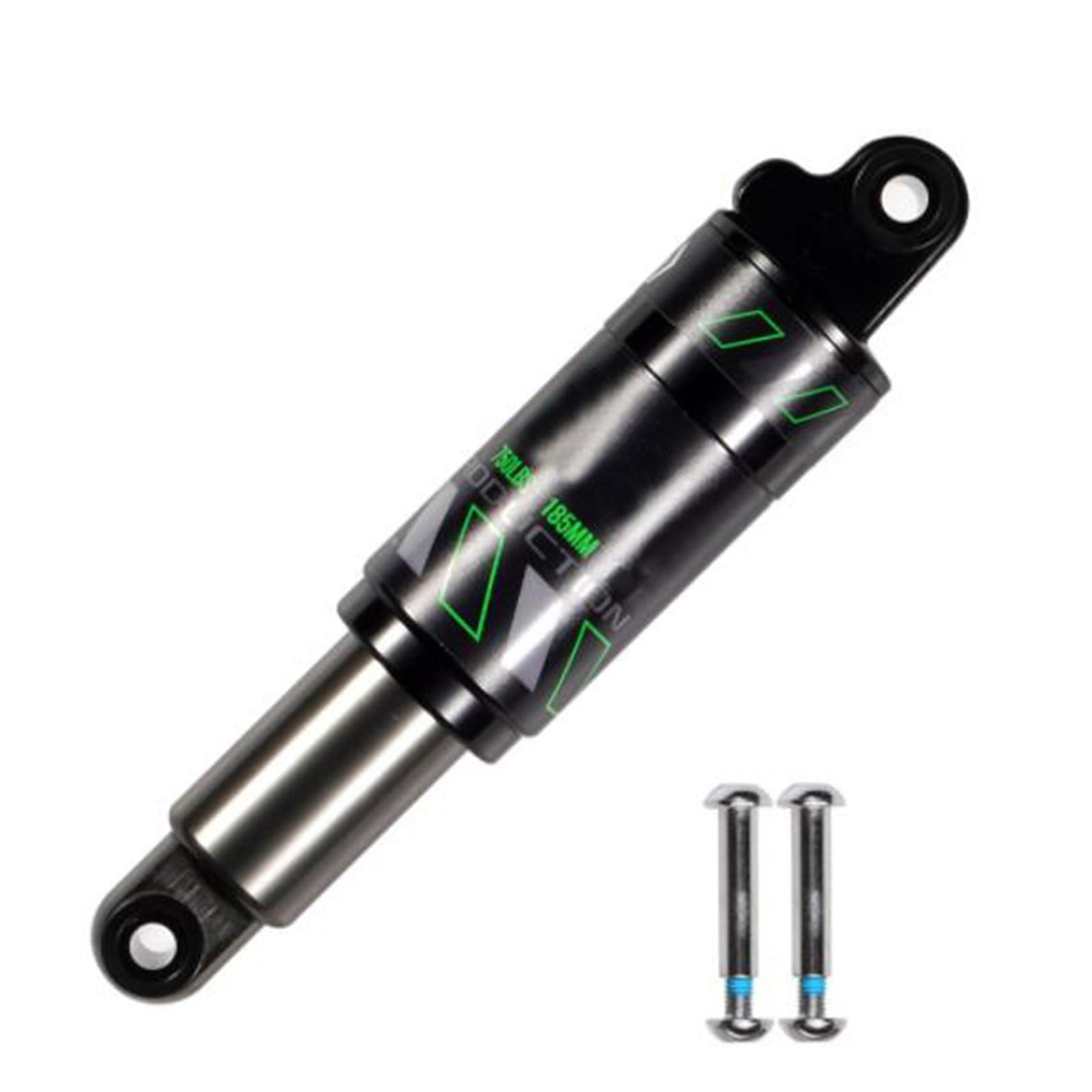 Amortiguador Amortiguador de suspensión Trasera Repuesto, aleación Aluminio, Bicicleta eléctrica Plegable, Piezas hidráulicas 125-200mm(185mm-1000lbs)