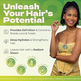 Bronner Brothers Tropical Roots Twist, CREAM 6.0 Fl Oz