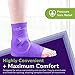 Ulcer Solutions Ankle Keeper – Physician-Designed Ankle Protector for Pressure Sores, Offloading Cushion for Pressure Ulcers, Enhanced Mobility & Comfort, Lightweight & Stretchable, Discreet Support for Injury Recovery & Senior Care, Medium: 7.5-9.0” (19.0-23cm)