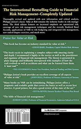 Value at Risk: The New Benchmark for Managing Financial Risk, 3rd Edition - Image 2