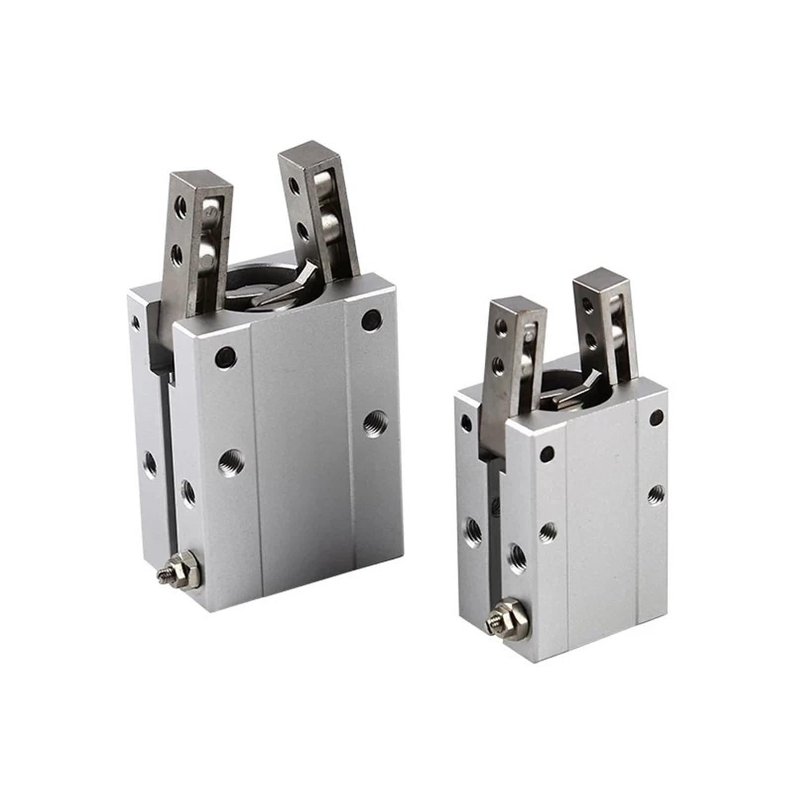 Vérin pneumatique MHC2 20D et pinces en aluminium pour air comprimé