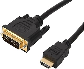 4XEM 6FT/2M HDMI to DVI-D Cable 18+1 M/M Cables A/V Device CAB