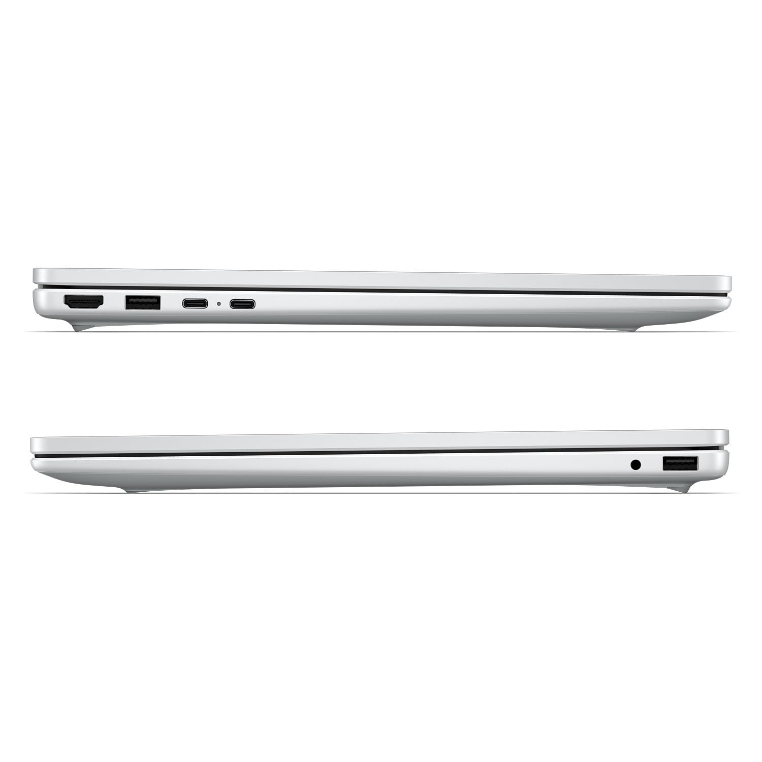 HP OmniBook 3 17-df0001sf Ordinateur Portable 17,3" FHD IPS, PC Portable (Intel Ultra 5 322, RAM 16 Go, SSD 512 Go, Intel Graphics, Windows 11), Laptop Argent, Clavier AZERTY