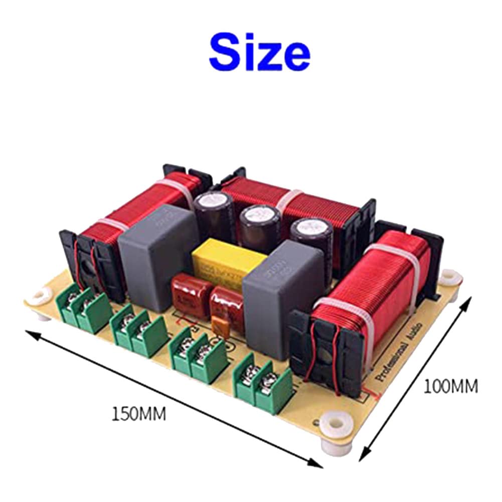 1 PZ 4 Vie 300 W Altoparlante Divisore di Frequenza Home Theater HiFi Stereo 4 unità Circuito Stereo Audio Filtri Crossover