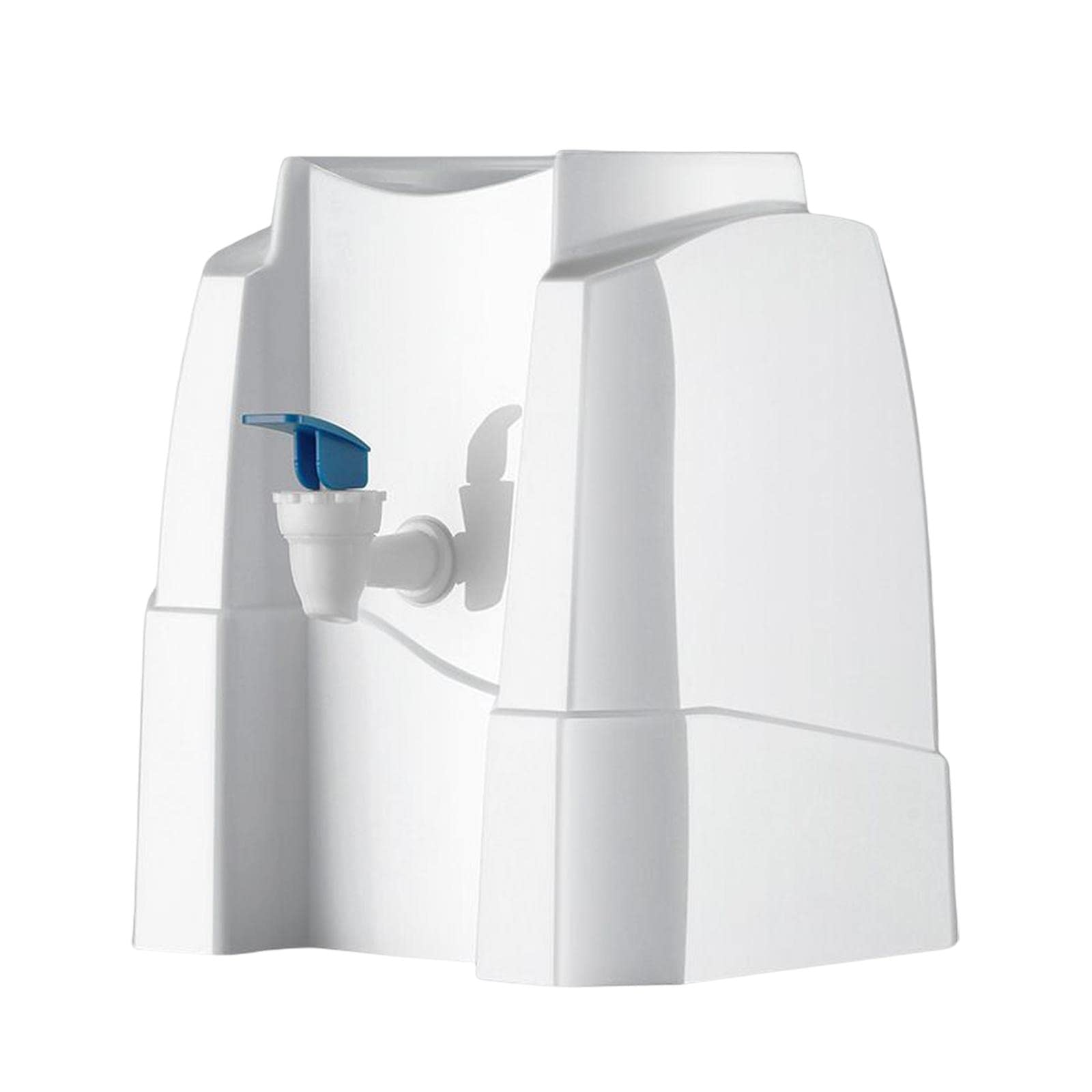 Distributeur d'eau avec seau compact et porte-bouteille pour petit espace
