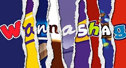 Wannashag - Novelty Funny Chocolate Bar Wrappers Insults Father's Day Birthday Present Gift Present Rude (Chocolate Bar Not Included)