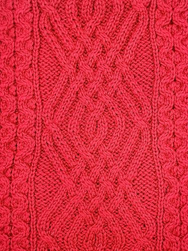Image of Aran Crafts Irish Women's Cable Knit Side Zip Wool Jacket (Z4630)