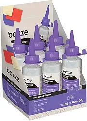 Cola Silicone Liquida Bazze 100Ml Display 6 Unidades