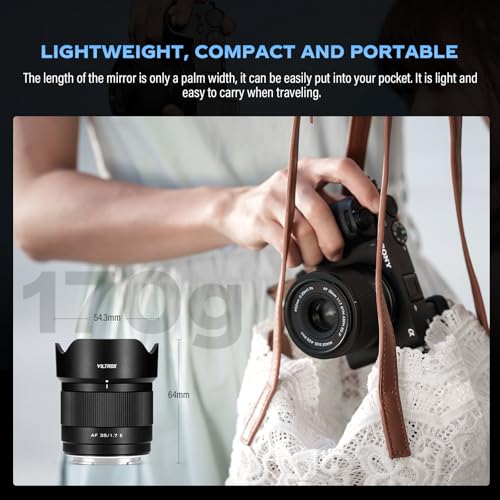 VILTROX 35mm F1.7 XF Lens AF F/1.7 X-Mount Shot for Fuji Beginner's Lens Auto Fcous APS-C Large Aperture Prime Lenses for Fujifilm X-T1 X-T10 X-T2 X-T20 X-T3 X-T4 X-T100 X-T200 X-T30 X-PRO02 XS10 XS20 by VILTROX - Used condition - Image 2