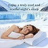 Neck Pillow for Neck and Shoulder, Cooling Memory Foam Pillow Bed Pillow for Sleeping, Contour Pillow Neck Support Pillow for Side Back Stomach Sleepers,Standard Size, Oreiller Mousse Memoire