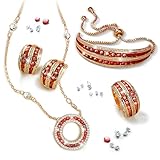 ✨ SET DE 4 JOYAS EXCLUSIVAS inspiradas en la Alta Joyería clásica y en las joyas de rubíes de grandes estrellas del cine. De belleza atemporal, juntas o por separado, son elegantes y sofisticadas.