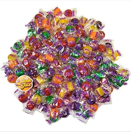 Brachs Sugar Free Hard Candy - 1 Lb - Mixed Fruit Buttons Sugar Free Candy - Sugar Free Hard Candy Individually Wrapped - Sugarless Candy - Queen Jax Magnet #TOP1