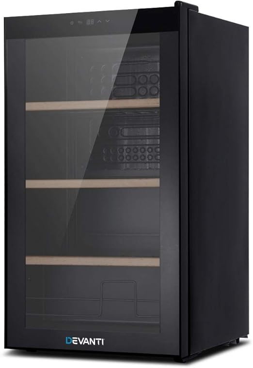 Devanti Wine Cooler Mini Fridge Organiser Compressor Fridges Tools
