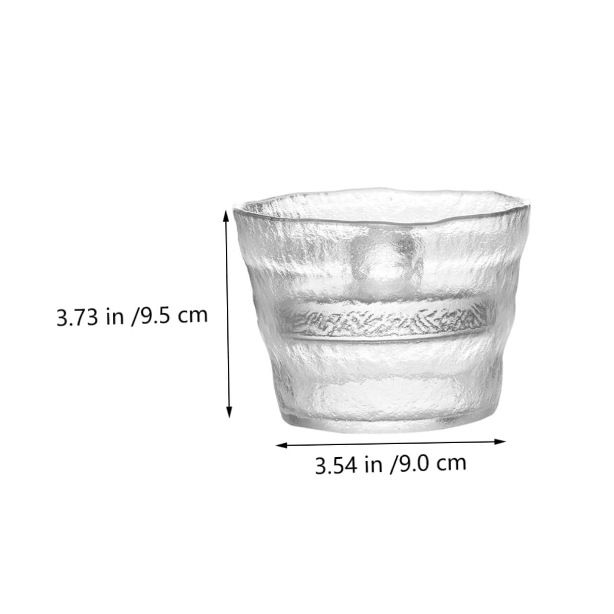 GALPADA Gurkenbehälter aus Glas mit Schraubverschluss Transparenter Lagerbehälter für Salate und Snacks