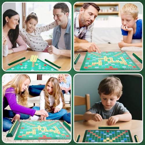 Image of Scrabble Classic Board Game | Educational Word & Letter Building Game for Kids & Adults | Multicolour | Pack of 1