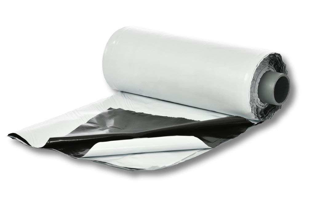 1 rollo de 10 x 25 m, lámina de silicona, lámina de recubrimiento, lámina UV, lona de silo