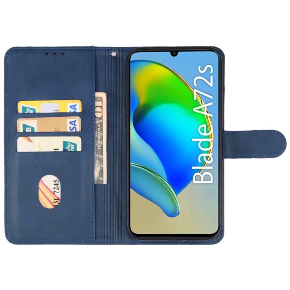 Adolasx Cover Compatibile per ZTE Blade A73 4G Pelle Silicone