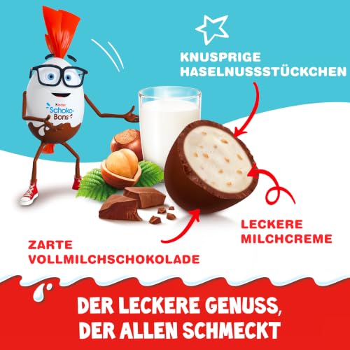 Kinder Schoko-Bons 300 g | Mit Milchcreme und zarter Vollmilchschokolade – Ansicht 3