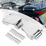 SHMTOOL-Touring-Chrome-Tour-Pack-Hinges-for-Harley-Road-King-FLHR-Road-Glide-FLTRX-Street-Glide-FLHX-Electra-Glide-FLHT-1988-2013