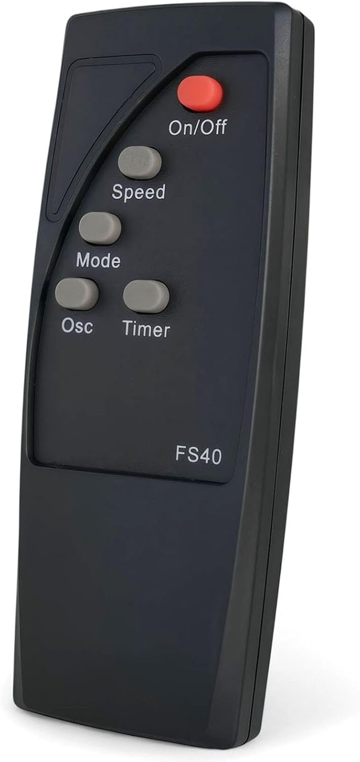 Replacement Remote Control for AMZ Basics 16" AC Motor Pedestal Fan 3 Speeds FS40-10BR