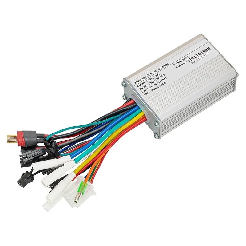 Centralina Monopattino Elettrico Scooter motorizzato con Controller 24V 36V 48V 350W Brushless Motor Controller(48V350W Brake Type 2)
