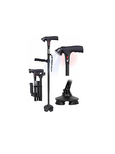TIRAROME Walking Cane for Men & Women, Smart Cane with