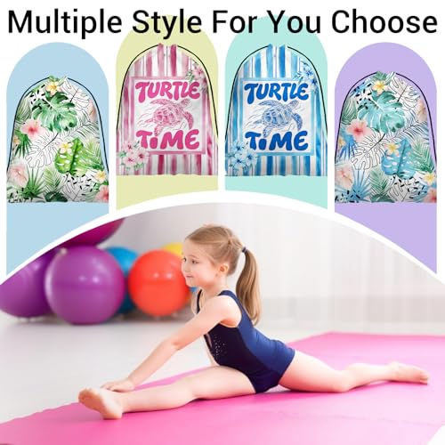 Image of Sea Turtle Pink Grip Bag Coastal Small Storage Pouch Bag for Gym Travel