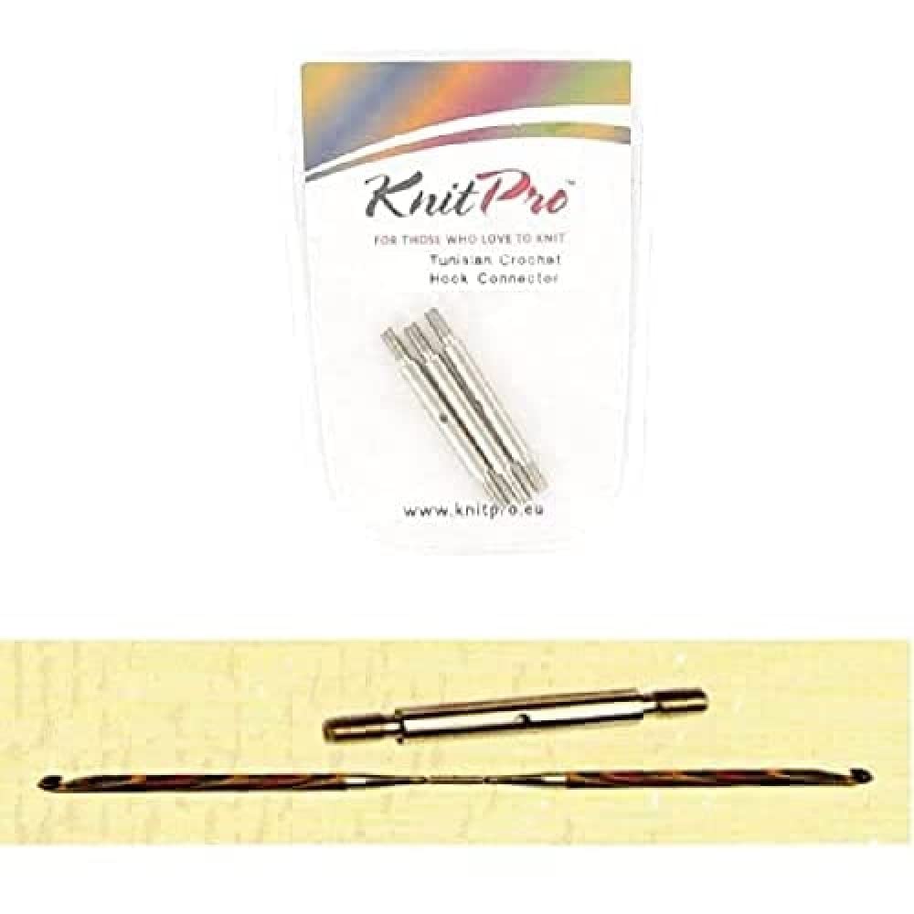 KnitPro Afghan / Tunisian Crochet Hook Connector New