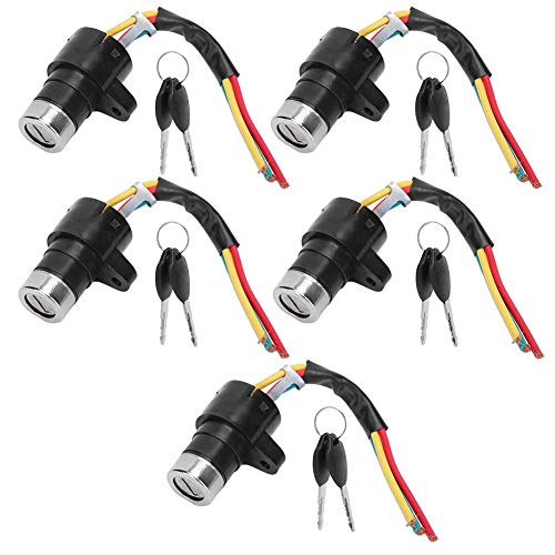 10 Electric Scooter Ignition Switches That Power Your Ride Perfectly 2 Electric Scooter Power Lock Switch Pack (5)
