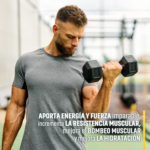 Potente Pre-Workout | Máxima energía, fuerza y musculación | Bebida Pre Entrenamiento con Beta Alanina, Creatina, Citrulina, Betaina, Arginina | Mejora el rendimiento muscular | 300gr Sandía - Imagen 4