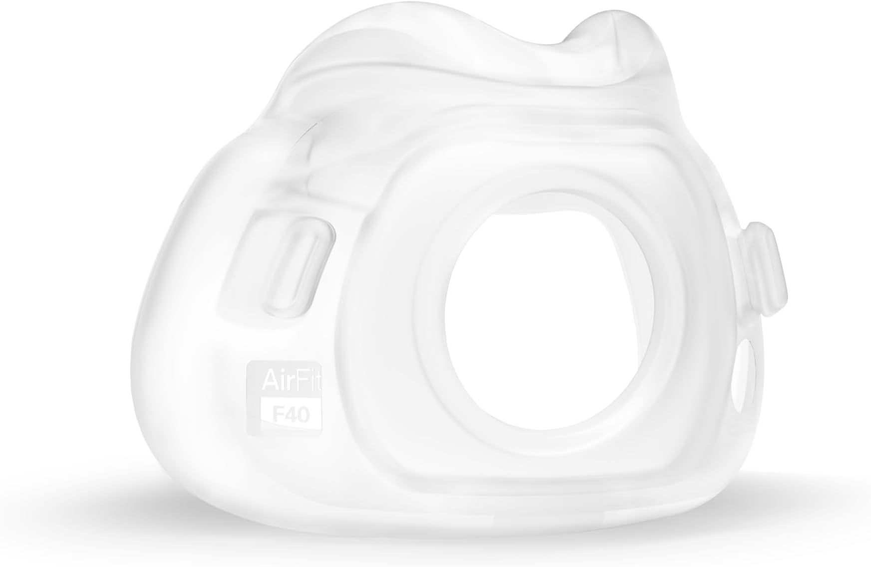 Replacement CPAP Full Face Mask F40 Improved For Airfit F30i X30i CPAP Mask Upgrade Silicone Cushion For CPAP Masks With Headgear, Elbow/Swivel, Cushion(Large - View #10