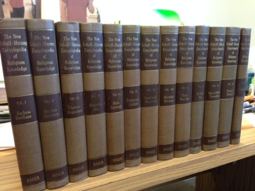 The New Schaff-Herzog Encyclopedia of Religious... B000BWKZI4 Book Cover