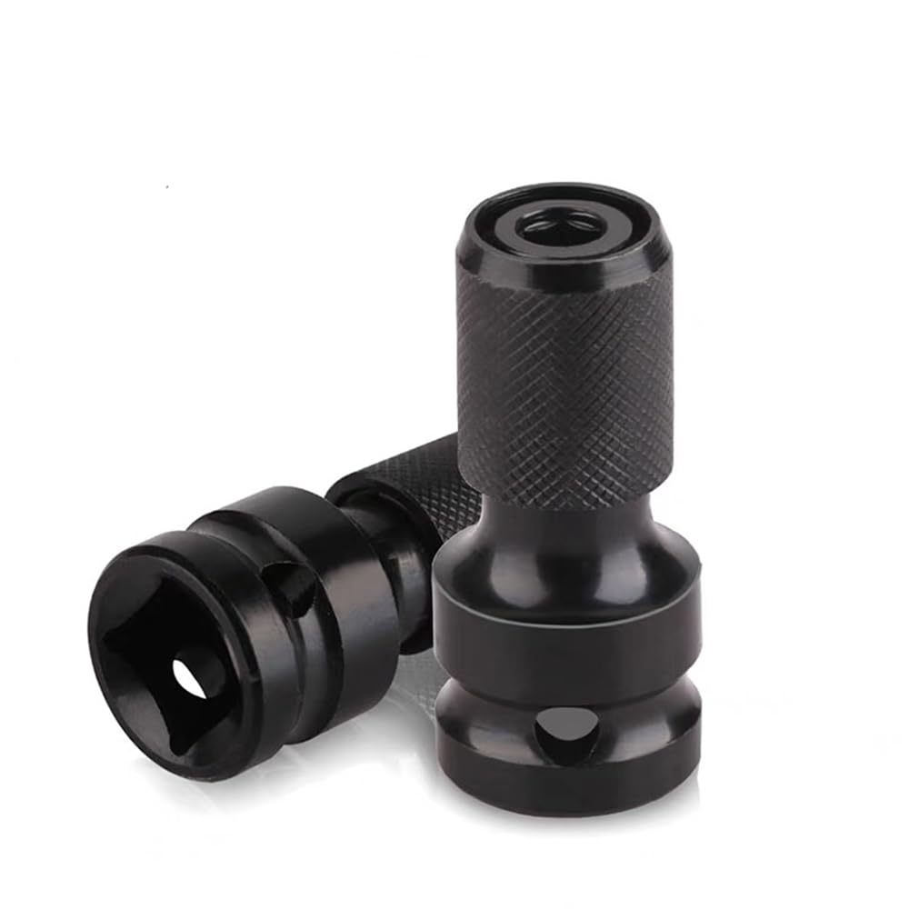 OIIKI 6-tlg. Steckschlüssel-Adapter-Bit-Set - 1/2' Auf 1/4', 7,29 Cm, Aus HSS, Mit Kugellager