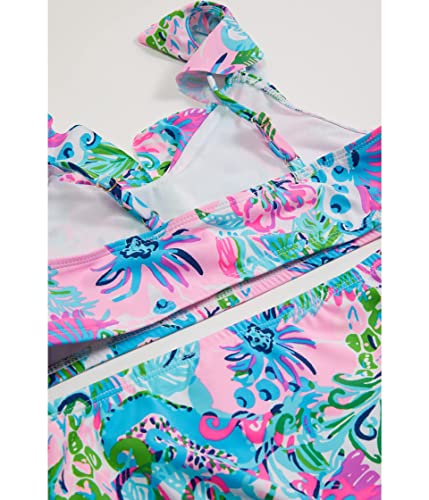 Lilly Pulitzer Girl's Mini Kasme Bikini UPF 50+ (Toddler/Little Kids/Big Kids)2