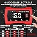 16 Amp Battery Charger, Car Battery Charger 6V 12V 24V Lithium,Lifepo4,Lead-Acid(AGM/Gel/SLA..),Battery Maintainer, Trickle Charger, and Battery Desulfator for Car,Boat,Motorcycle…