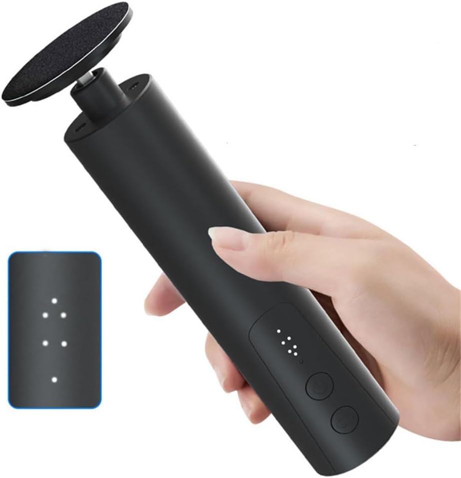 Electric foot grinder, digital display, charging type, calluses removal, and repair machine(white-Fruit peach5)