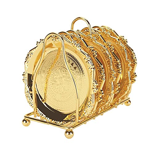 LjzlSxMF Metall Servierplatte Regal Set 7 stücke Gold Party Obst Metall Servierplatte Rack Sety Küchenbedarf Servieren Cover
